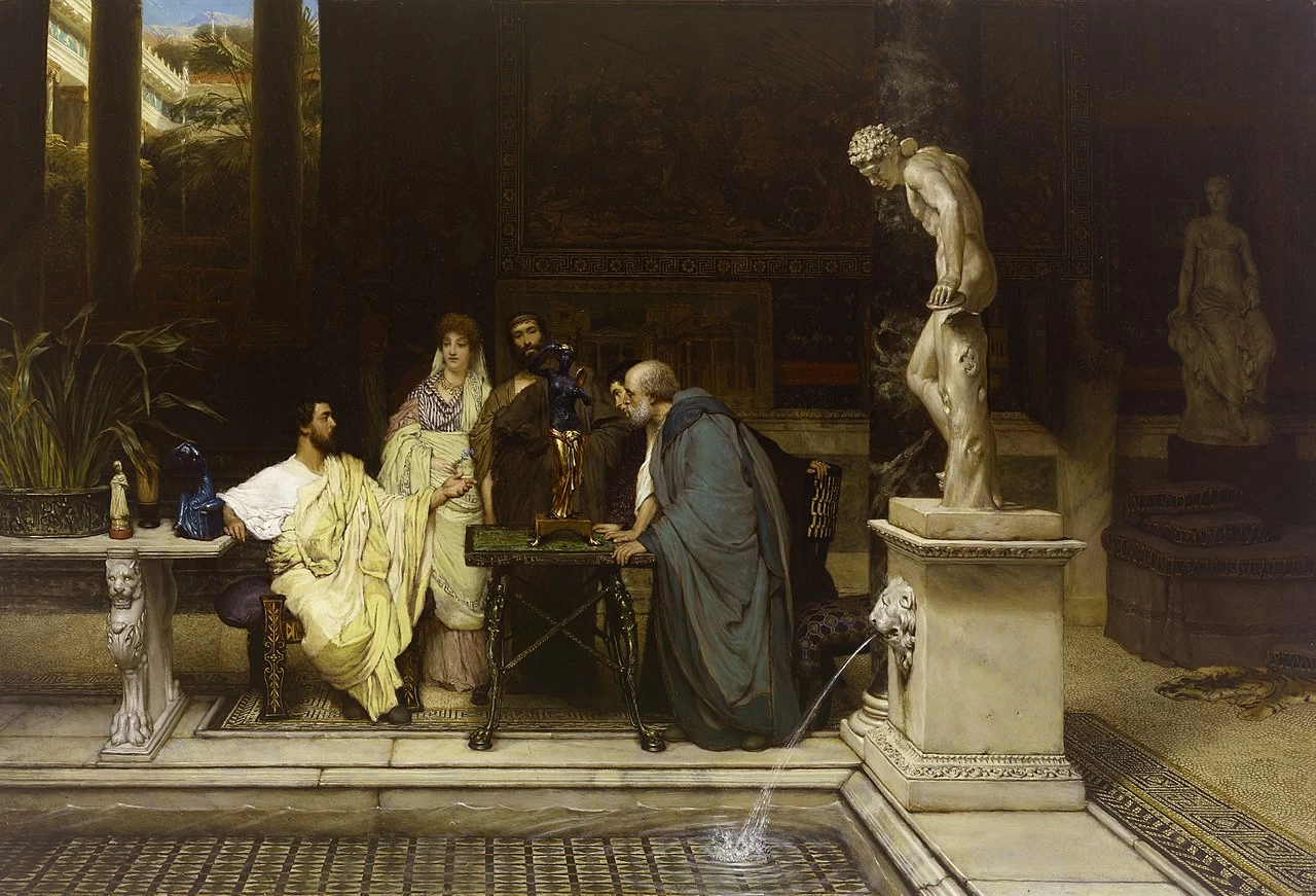 Un amante dell'arte romana - Yale University Art Gallery, Londra